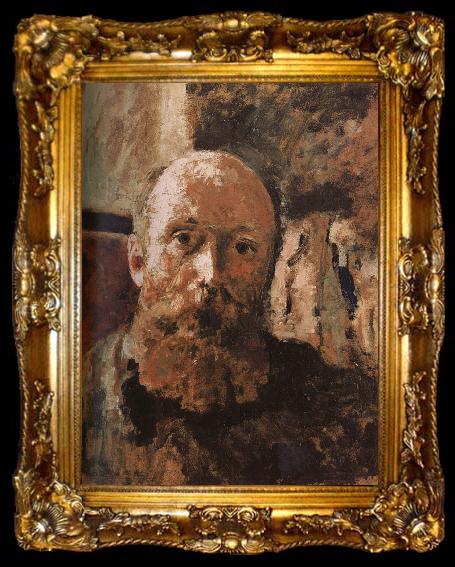 framed  Edouard Vuillard self portrait, ta009-2